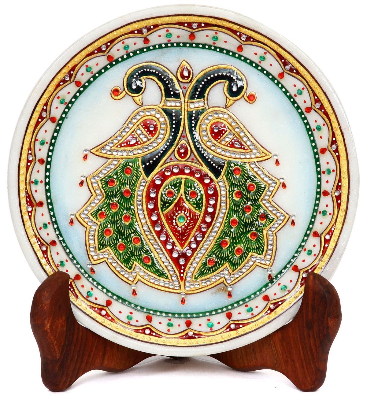 Kundan work decorative showpiece