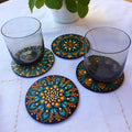 Mandala tea coaster (set of 4)