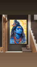 Shiva abstract painting