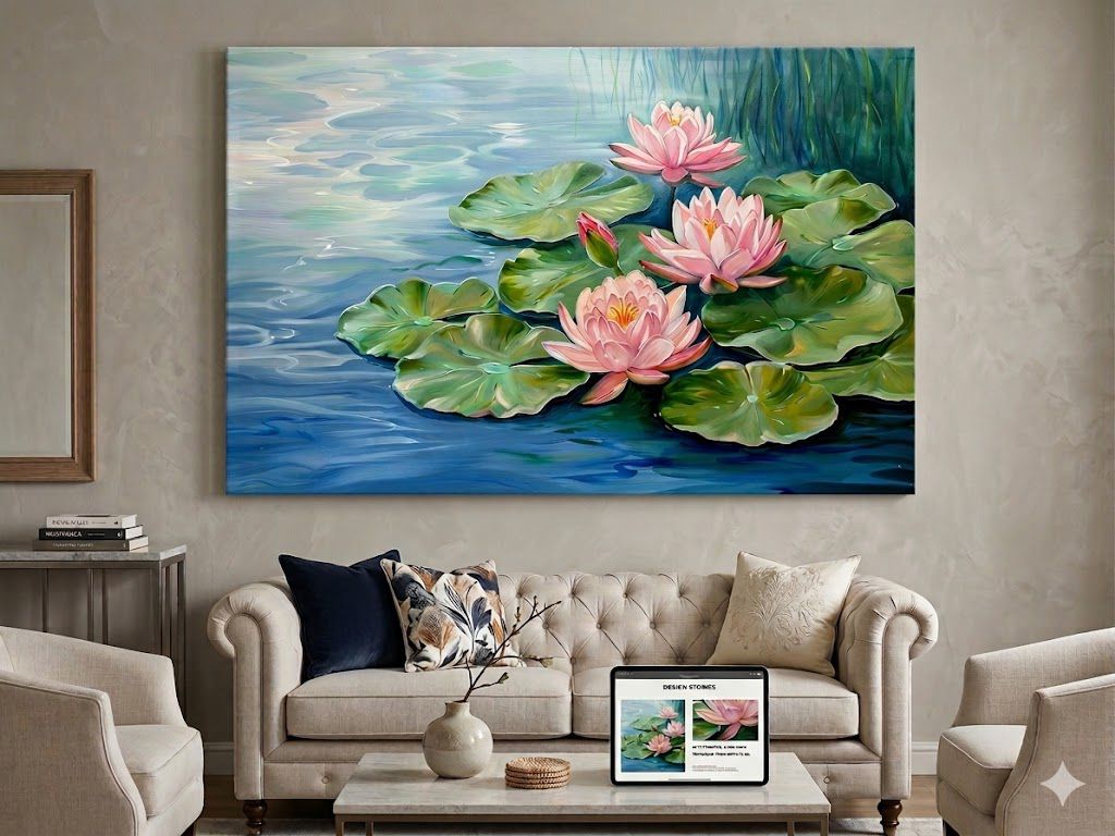 The lotus pond